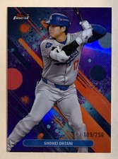 2025 TOPPS FINEST SHOHEI OHTANI #16 COMMON PURPLE REFRACTOR #'D/250 LA DODGERS