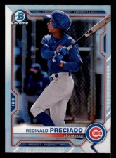 2021 Bowman Chrome Draft Refractors #BDC199 Reginald Preciado