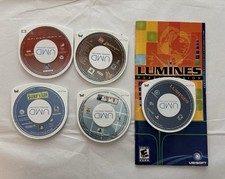 PSP UMD Lot 5 Games Movie Lumines LEGO Indiana Jones MLB Surf  s Up Spider-Man 2