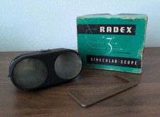 Vintage Radex Binocular Scope Original Box 3rd Dimension Slide Viewer
