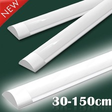 4FT 5FT 6FT Led Strip Lights Batten Tube Light Twins Non Flickering Garage Shop