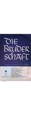 Die Bruderschaft Masonic Journal 1965 German Freemasonry VGL Berlin Lodge