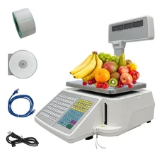 INTBUYING Digital Price Computing Scale 33LB Capacity Commercial Food Retail