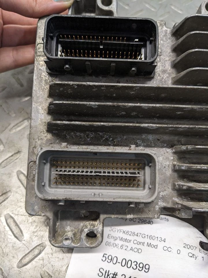 Módulo de control electrónico ECM del motor compatible con 06-07 CORVETTE 1148287 Foto 3 de 4