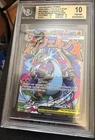 2025 Pokemon Mega Evolution Black Star #023 Mega Charizard X EX BGS 10 Pristine