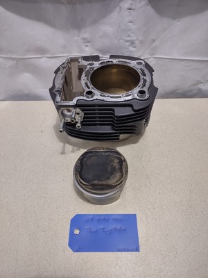 2007 Yamaha V Star 1300 XVS1300 Rear Cylinder Jug and Piston #1124.2-104