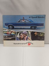 1967 Plymouth Belvedere Gtx Hardtop Convertible Dealer Brochure Book 9 X 12 1967 Plymouth Belvedere Gtx Hardtop Convertible Dealer Brochure Book 9 X 12