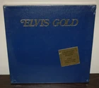 ELVIS PRESLEY "ELVIS GOLD"  4 LP'S Pressed On Gold Vinyl Box Set SEALED Rare!