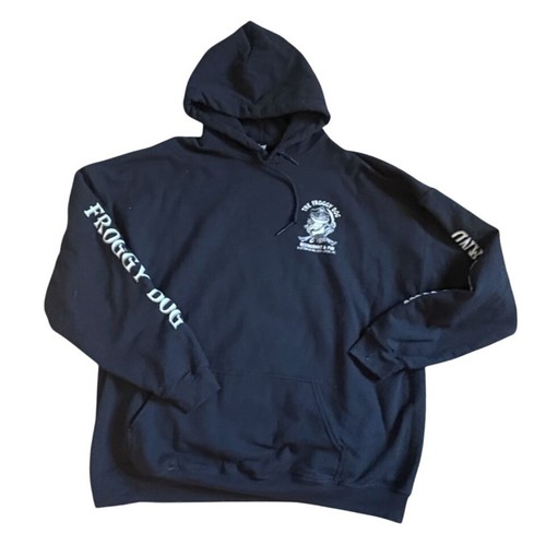 The Froggy Dog Restaurant & Pub Sweatshirt/Hoodie - schwarz - Größe 3XL - GUTER ZUSTAND