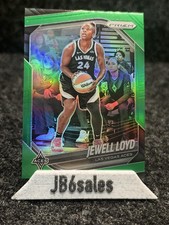 2025 Panini Prizm WNBA #57 Jewell Loyd Green Prizm