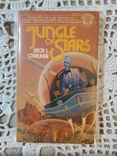 A Jungle of Stars SIGNED by Jack L. Chalker Del Rey Very Good