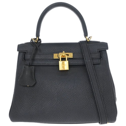 Hermes Plomb Togo Kelly 25 Retourne 2way Handbag AHT555 196848