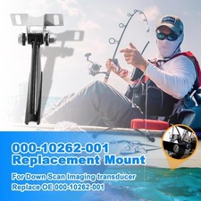 Staffa di montaggio trasduttore in acciaio per pesca sonar Lowrance Eagle Fish Finder