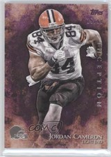 2014 Topps Inception Purple 15/99 Jordan Cameron #54 e5r