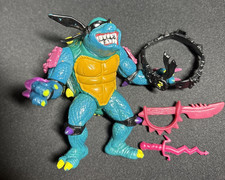 Vintage 1990 TMNT Near Complete Slash Figure