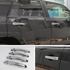 For Toyota 4Runner 2010-2021 Chrome Exterior Car Door Handle Cover Trim Decor 8P