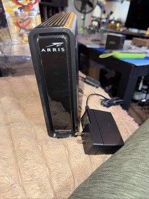 ARRIS SURFboard SBG10 DOCSIS 3.0 16x4 Gigabit Cable Modem AC1600 Amazon Renewed