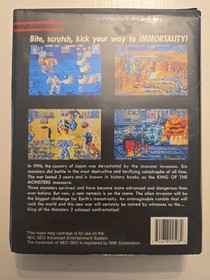 King Of The Monsters 2 Neo Geo AES 74 Megs 1-2 Players 100% Tested & Working