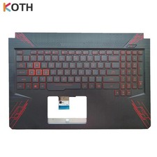 New For Asus TUF Gaming FX504 FX504G FX80 FX80G Palmrest w/Backlit US Keyboard