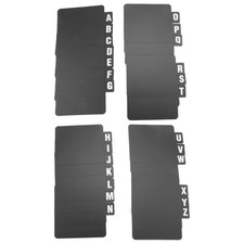 26 Pcs Vinyl Record Dividers DVD Alphabetical Dividers A-Z Alphabetical9875