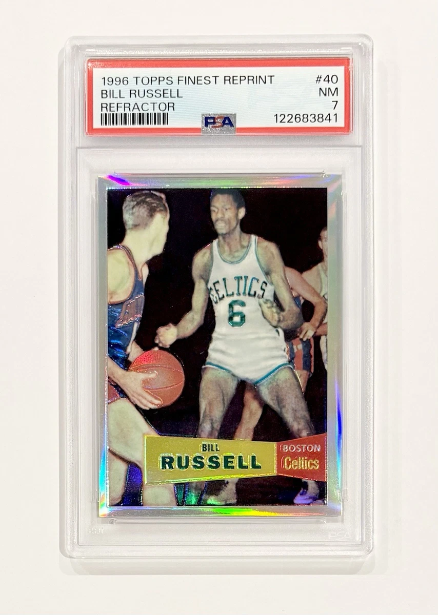Topps Boston Celtics Basketball Bill Russell Sports Trading Cards