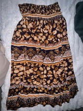 Bohemian Strapless Dress