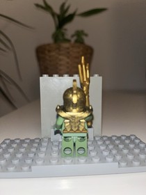Lego Atlantis Portal Emperor Figure New (From Set 8078)
