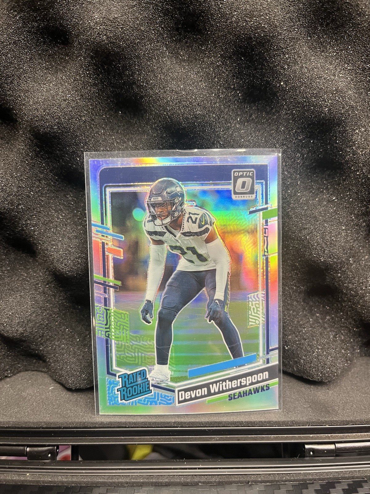 2023 Panini Donruss Optic - Rated Rookie Devon Witherspoon #292 Holo Prizm (RC)