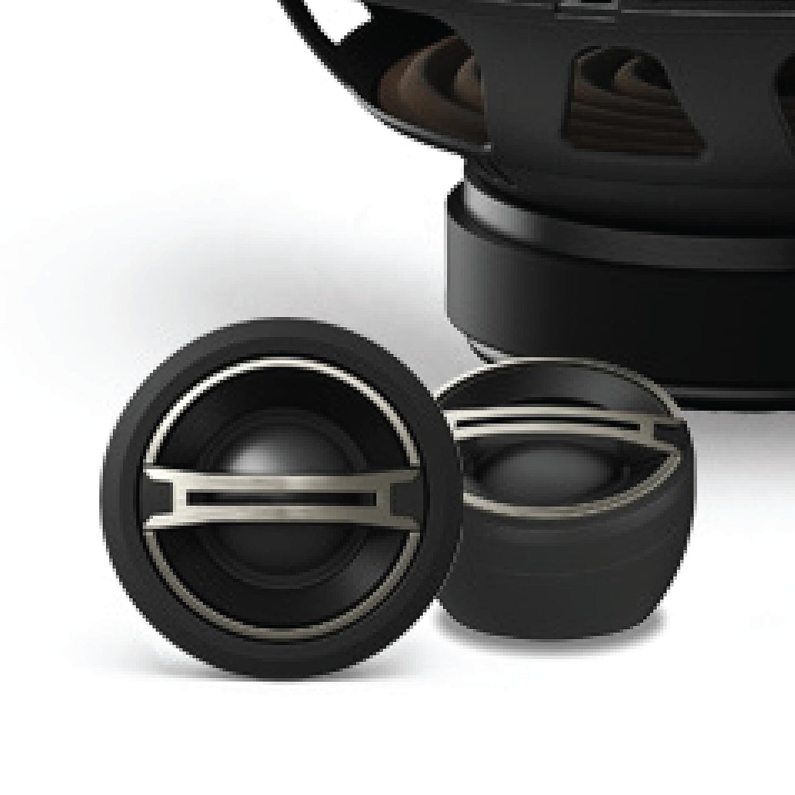 Alpine DM-65C-G, 6.5" 2-Way Component Speakers w/ Grille