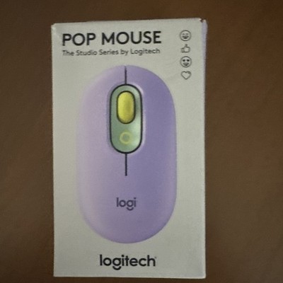 Brand New Logitech POP Wireless Mouse - Daydream Mint Purple (910-006544)