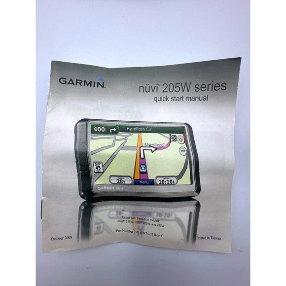 Garmin nüvi 205W GPS Navigation System 4.3" Touchscreen – Tested/Working - Image 3 of 4
