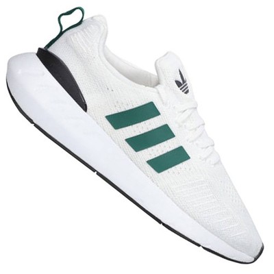 adidas Swift Run Sneaker Turnschuhe Running Laufschuhe Retro Originals Weiß Grün