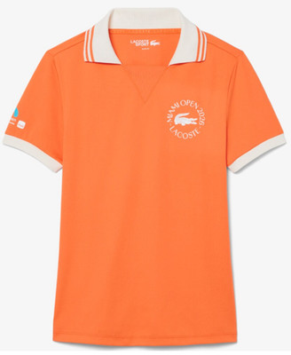 Lacoste Miami Open Orange Polo 2026 - Ball Person Uniform