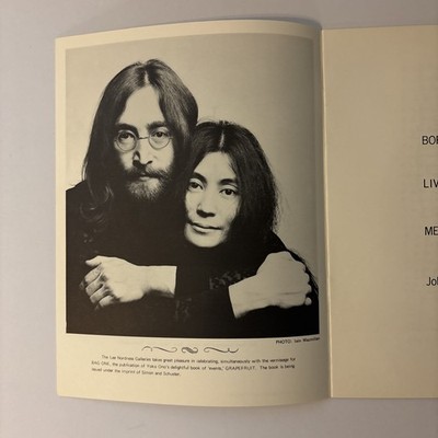 1970 John Lennon/bag one Erotic Lithograph Booklet NM | eBay