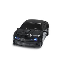 Black 2.4Ghz Funny Sport Car Shaped Wireless Mouse with USB Receiver for Laptop