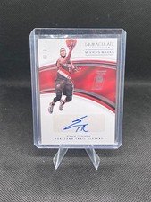 Evan Turner signed 2016-17 Immaculate Collection Modern Marks card #MM-ETU/99