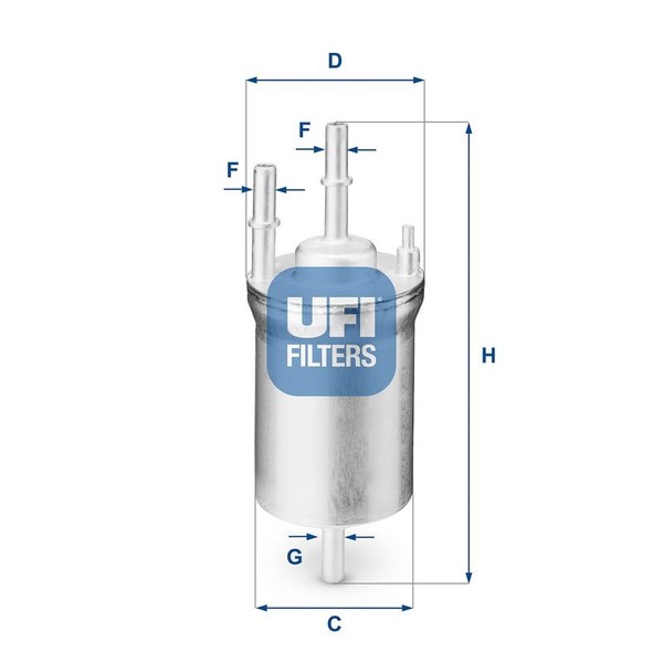 UFI Kraftstofffilter 31.833.00 FüR Audi Seat Skoda VW-image