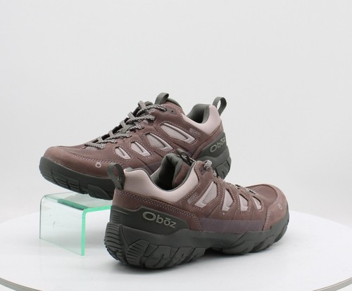 OBOZ SAWTOOTH X LOW B-DRY WOMENS WIDE HIKING SHOES BROWN UK 6 EU39.5 RRP £150 AD - Picture 9 of 11