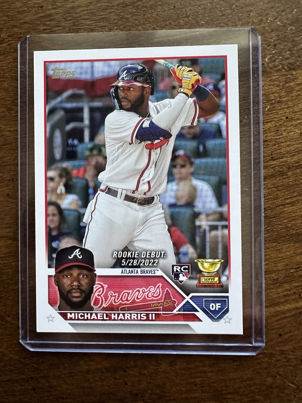 2023 Topps Update Series #US225 Rookie Debut Michael Harris II (RC) NM-Mint
