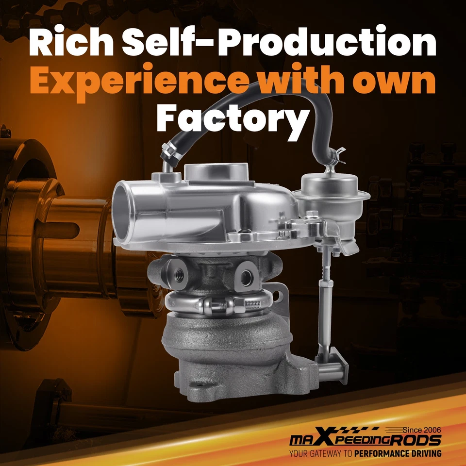 Turbo Turbocharger for Isuzu Trooper Rodeo MU 2.8L 4JB1-T I4 100HP 8971397242 - Image 4 of 4