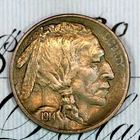 * 1914-S * NEAR+ GEM BU MS BUFFALO NICKEL * FROM ORIGINAL COLLECTION