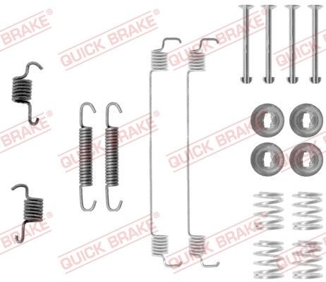ZubehÖRsatz Bremsbacken Hinten Quick Brake 105 0777 FÜR Nissan ZubehÖR KIT-image