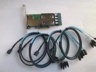 LSI 9305-16i SATA SAS 12Gbs Controller card PCIe 3.0 x8 IT-Mode + 8643-SATA *US*