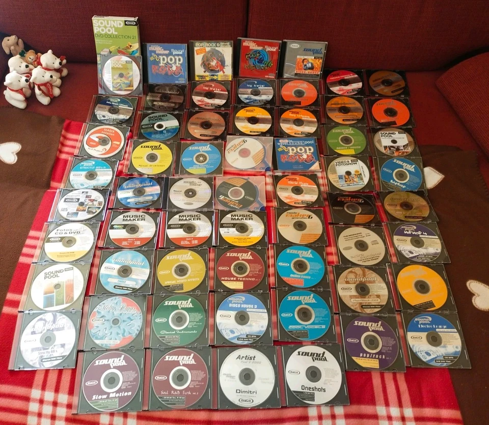Magix Soundpool CD-ROMs & DVDs Gigacollection, über 120 CDs & DVDs, megaselten - Bild 2 von 2