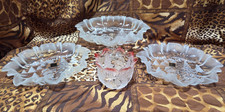 "A Christmas Story" Mikasa Pedestal Bon Bon Plate, 2 Platters & Candle Holder