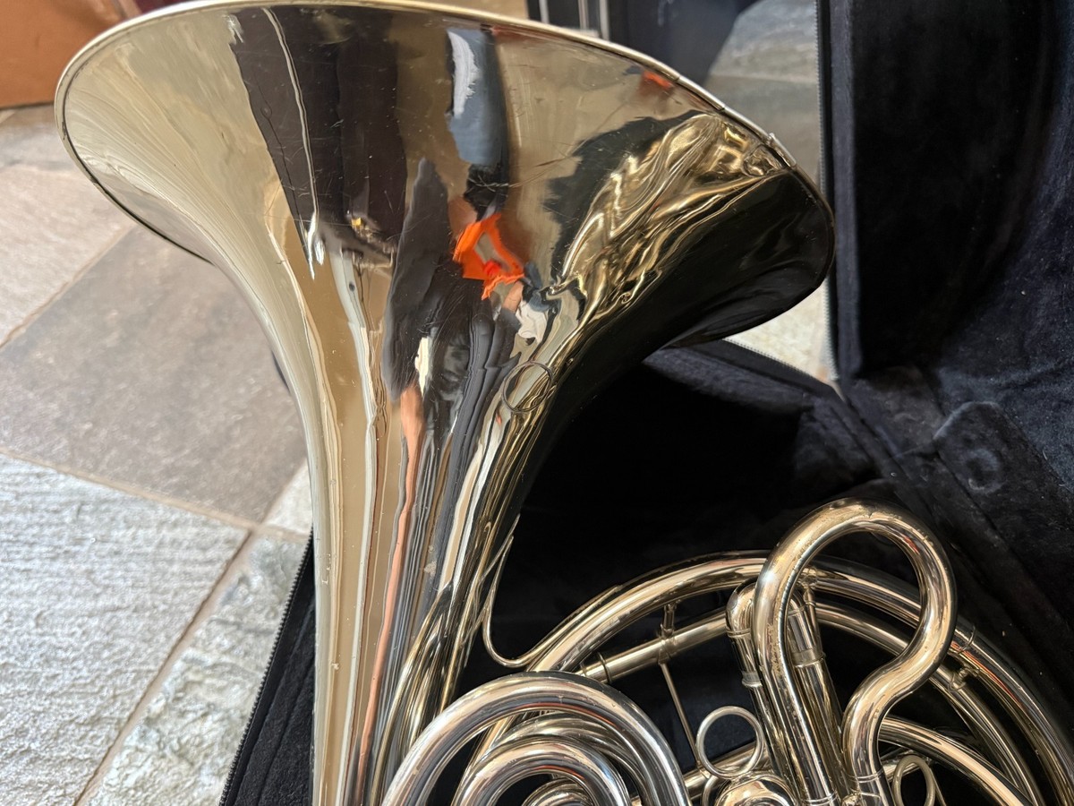 Holton H179 Silver Double French horn. Made in USA | eBay