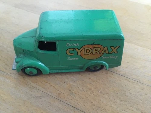 Vintage Dinky Toys 454 Trojan 15cwt Van Green 'Cydrax' Cider c 1957 to 59