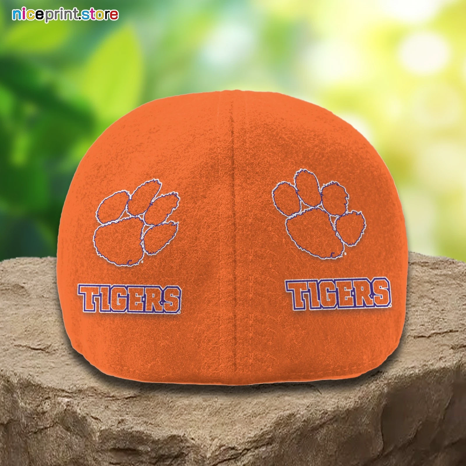 Clemson Team Tigers Ivy Cap NCAA Ivy Cap Flat Cap Driving Cap Golf Cap