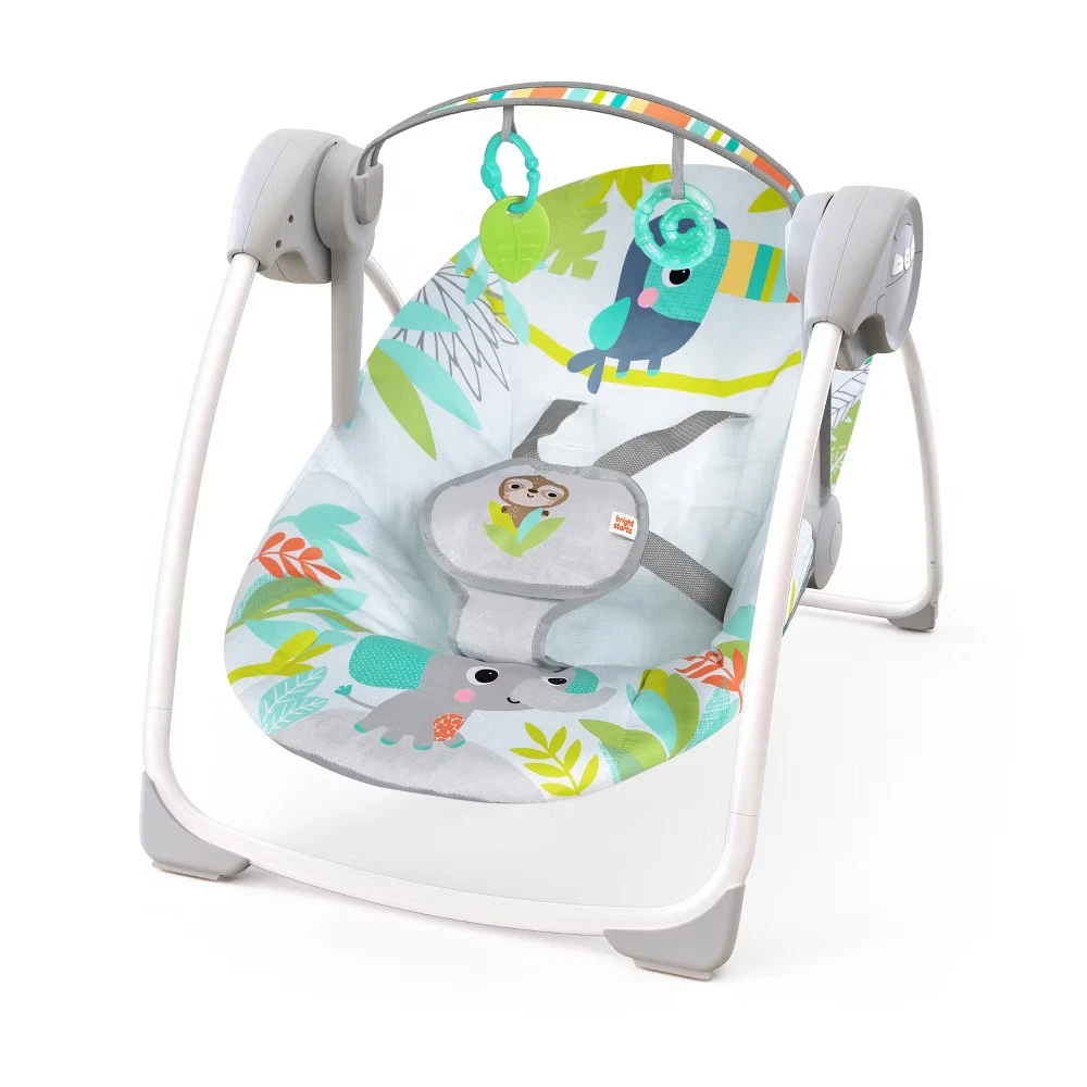 Bright Starts Portable Swing - Rainforest Vibes
Opens in a new window or tab