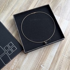 Ernstes Design Stahlband DS1c Rot mit Anhänger Roségold Edelstahl An543